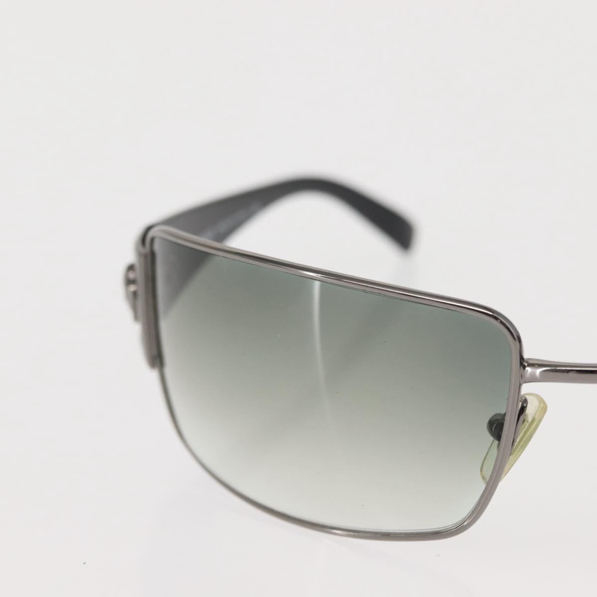 VERSACE Medusa Sunglasses Plastic Black Auth bs30255