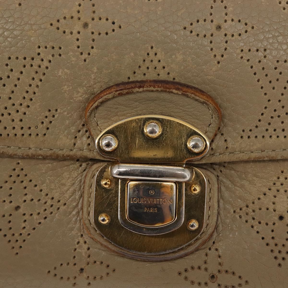 LOUIS VUITTON Mahina Portefeuille Amelia Long Wallet Lilac M58132 Auth bs30256