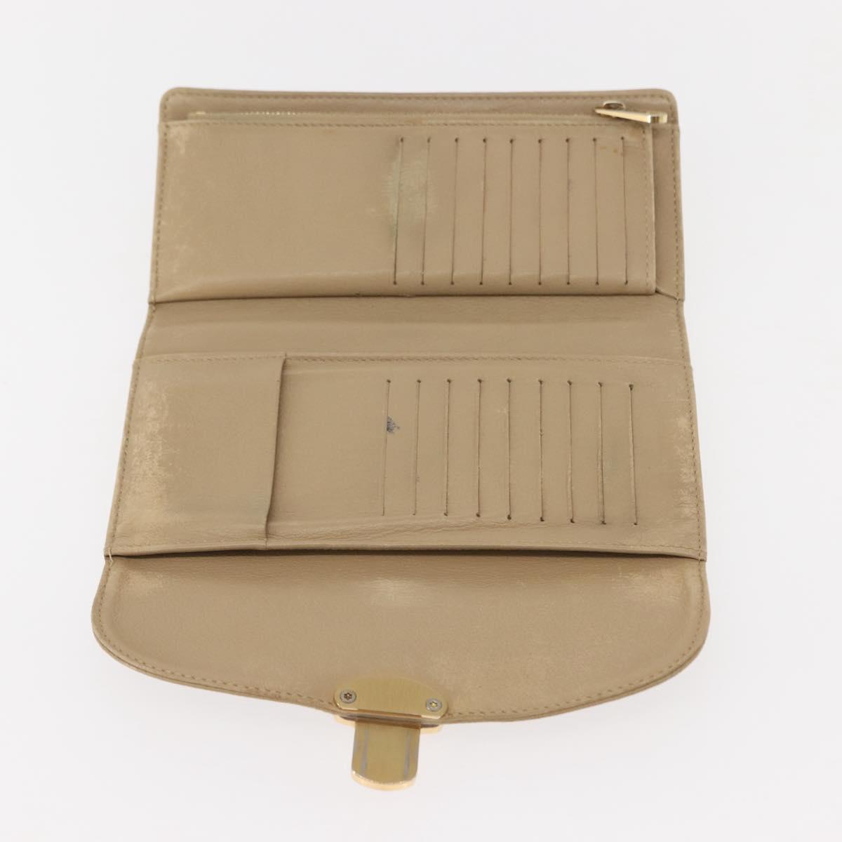 LOUIS VUITTON Mahina Portefeuille Amelia Long Wallet Lilac M58132 Auth bs30256