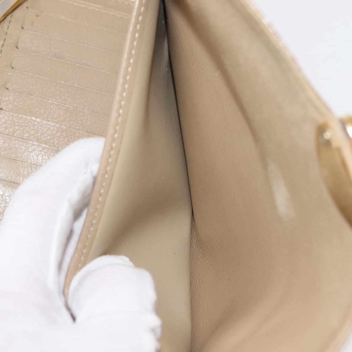 LOUIS VUITTON Mahina Portefeuille Amelia Long Wallet Lilac M58132 Auth bs30256