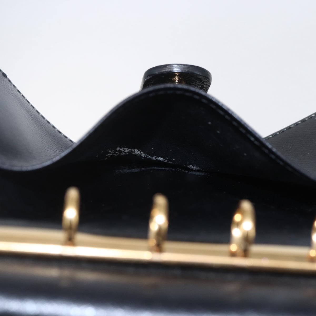 LOUIS VUITTON Epi Agenda PM Day Planner Cover Black R20092 LV Auth bs30258