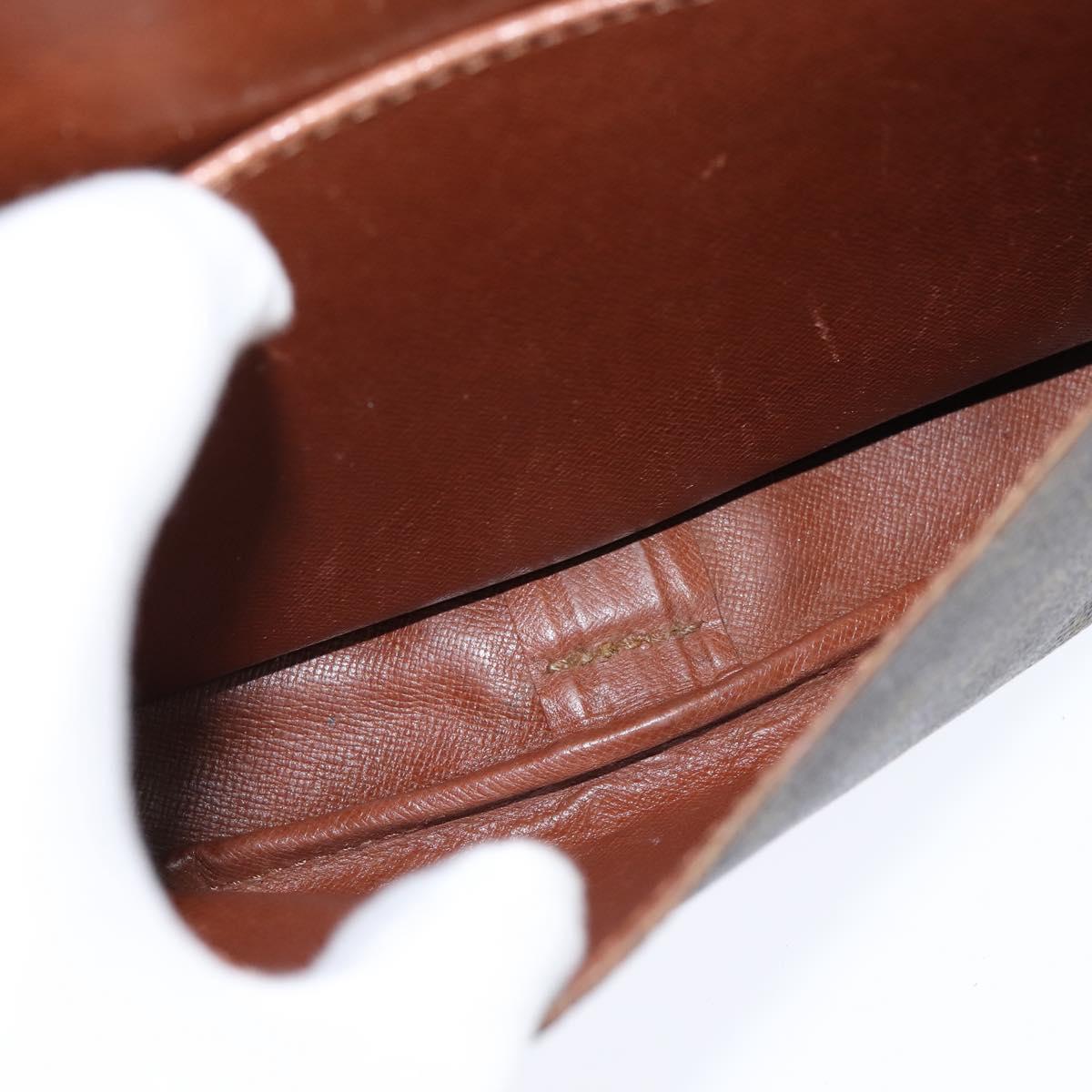 LOUIS VUITTON Monogram Cartouchiere MM Shoulder Bag M51253 LV Auth bs30263