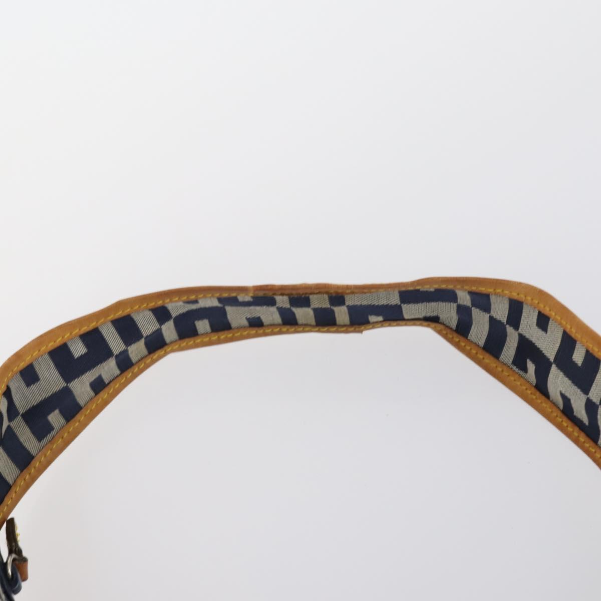 GIVENCHY Shoulder Bag Nylon 4Set Black Navy beige Auth bs30283