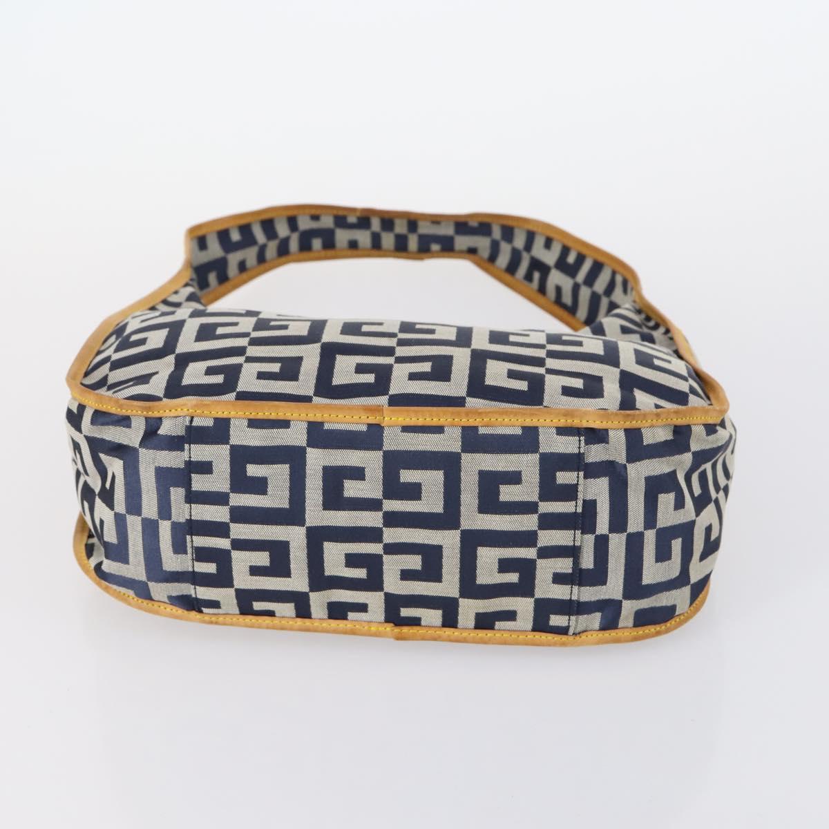 GIVENCHY Shoulder Bag Nylon 4Set Black Navy beige Auth bs30283