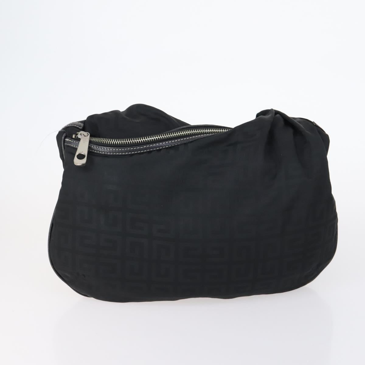 GIVENCHY Shoulder Bag Nylon 4Set Black Navy beige Auth bs30283