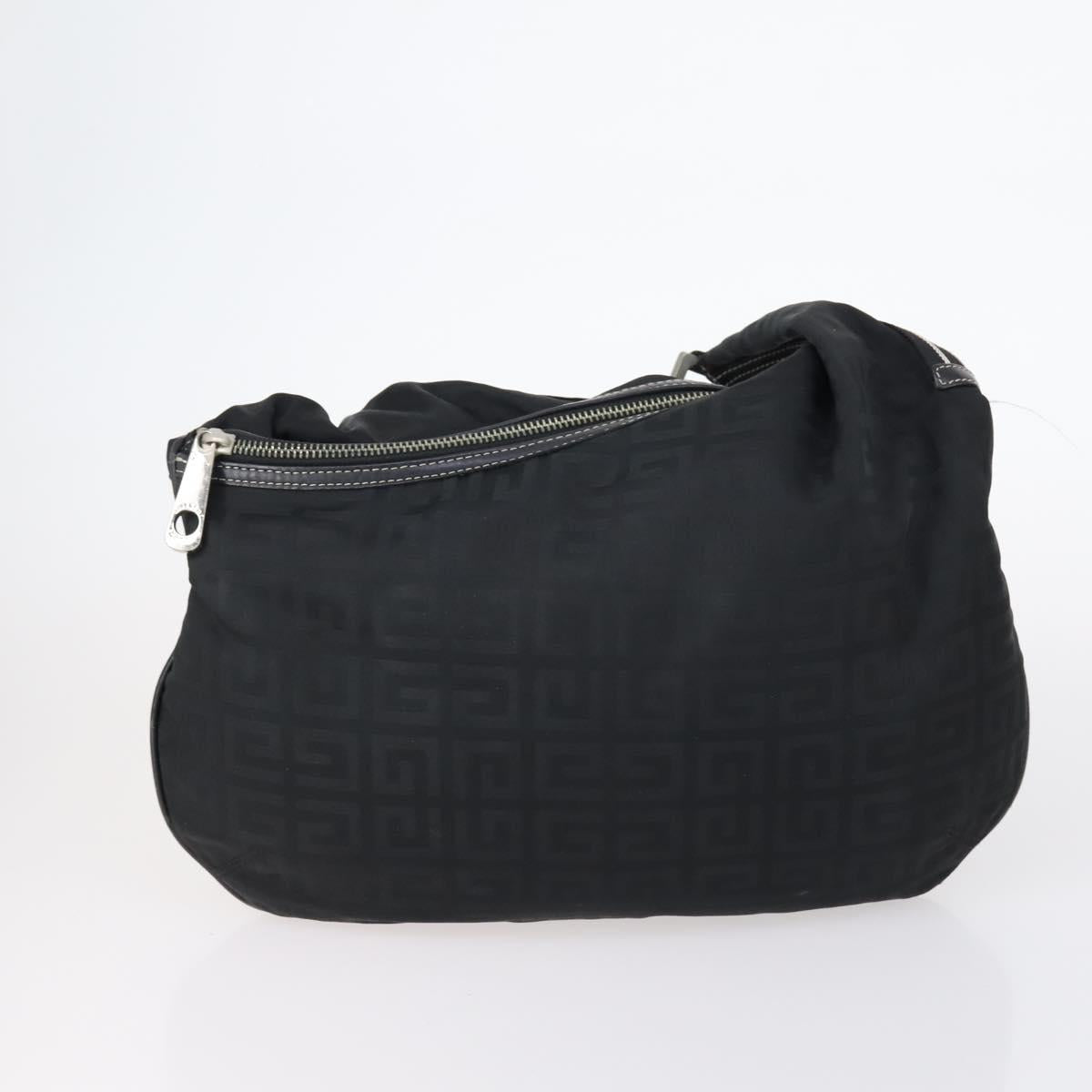 GIVENCHY Shoulder Bag Nylon 4Set Black Navy beige Auth bs30283