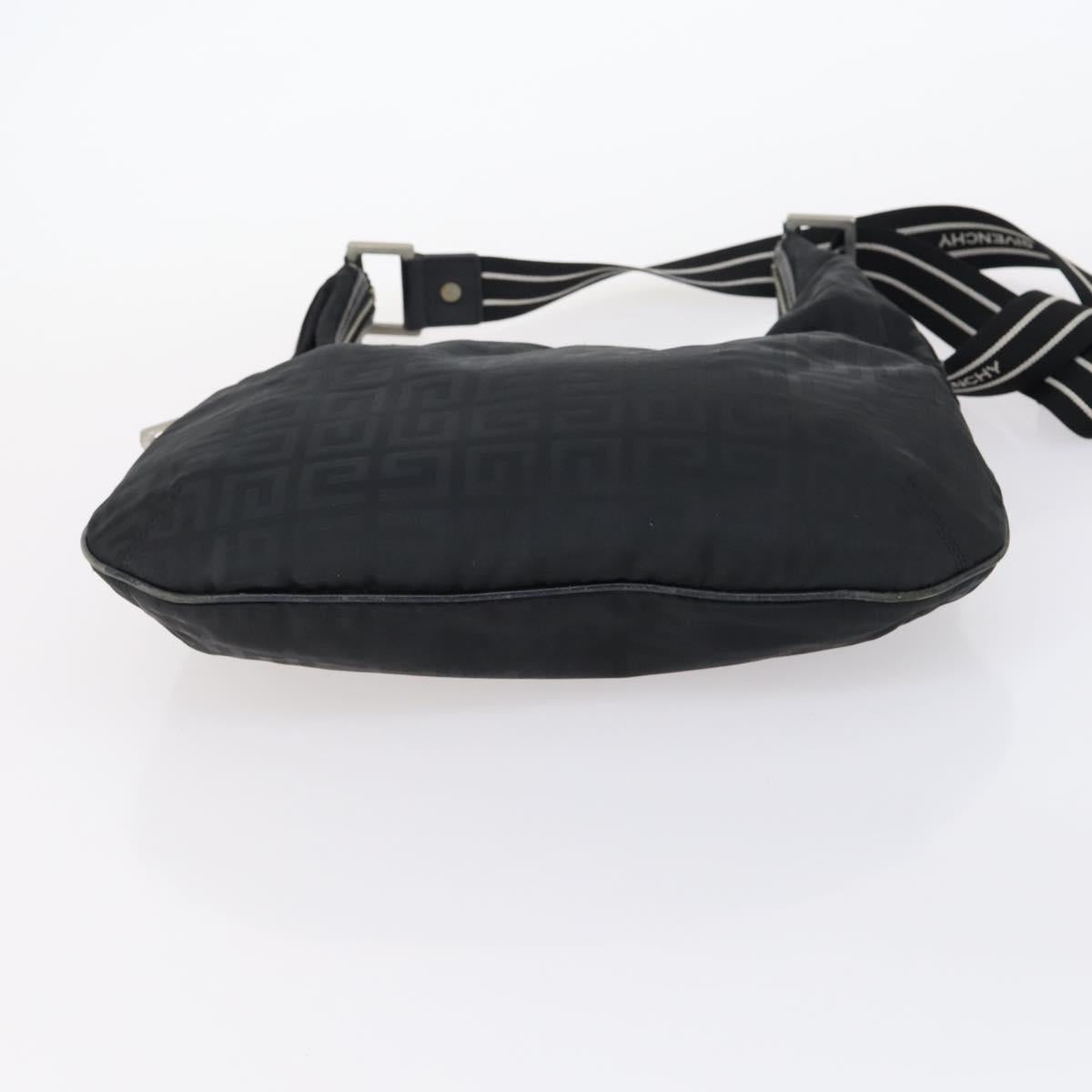 GIVENCHY Shoulder Bag Nylon 4Set Black Navy beige Auth bs30283