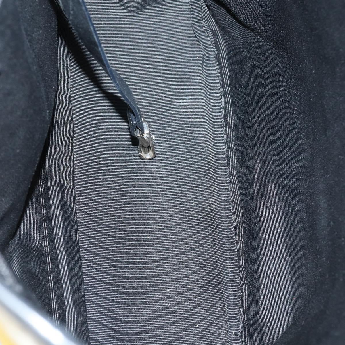 BALLY Tote Bag Leather Canvas Nylon 4Set Black Ivory Navy Auth bs30284