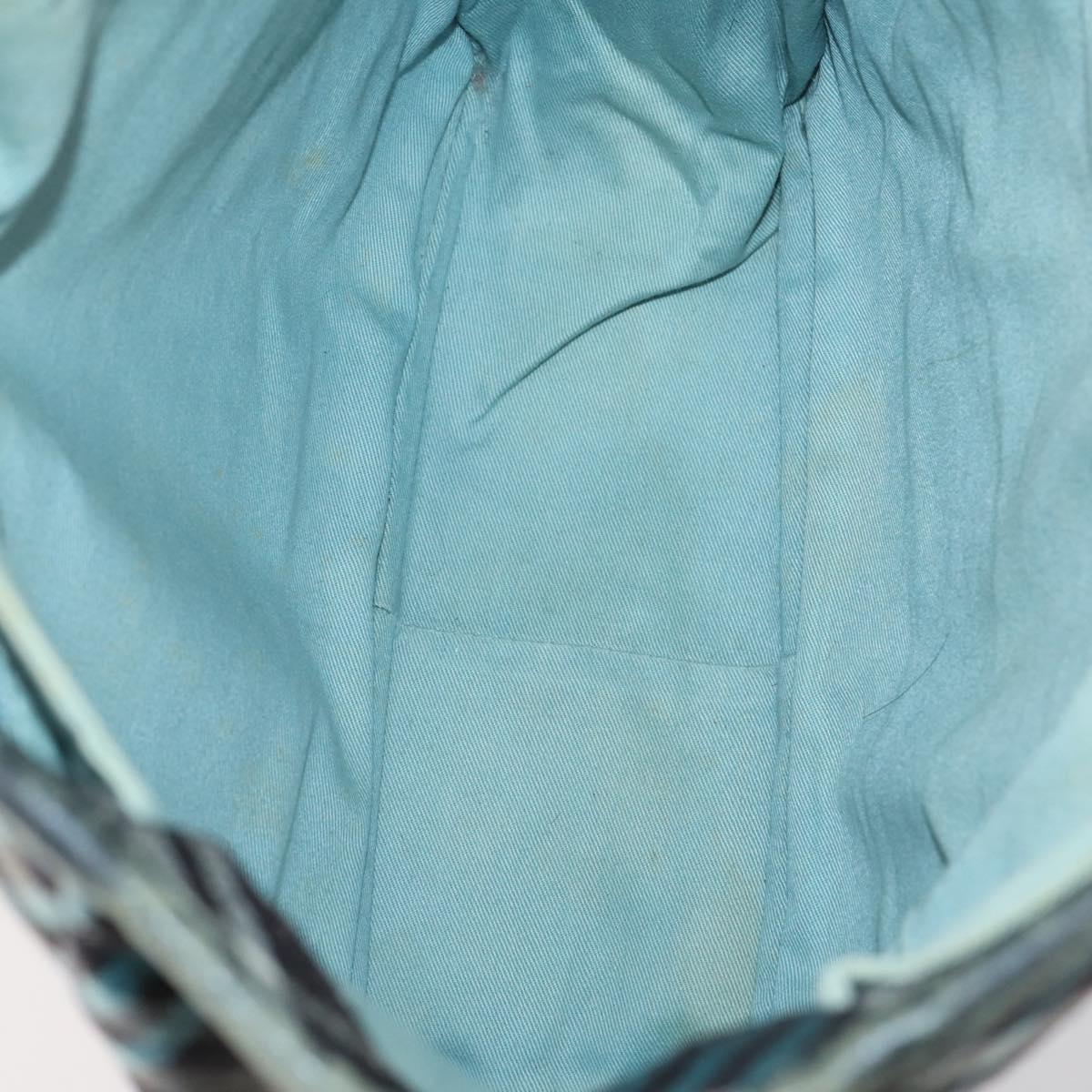 BURBERRY Nova Check Tote Bag PVC Nylon Canvas 5Set Beige Navy Auth bs30285