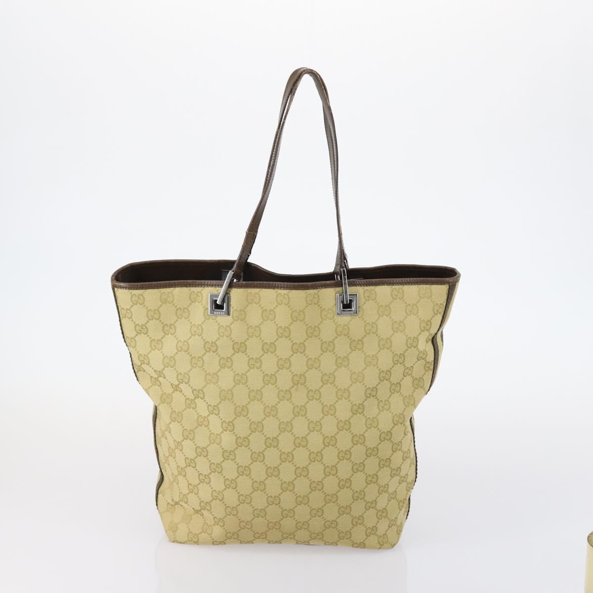 GUCCI GG Canvas Web Sherry Line Bag PVC Nylon 5 Set Red Beige Auth bs30286