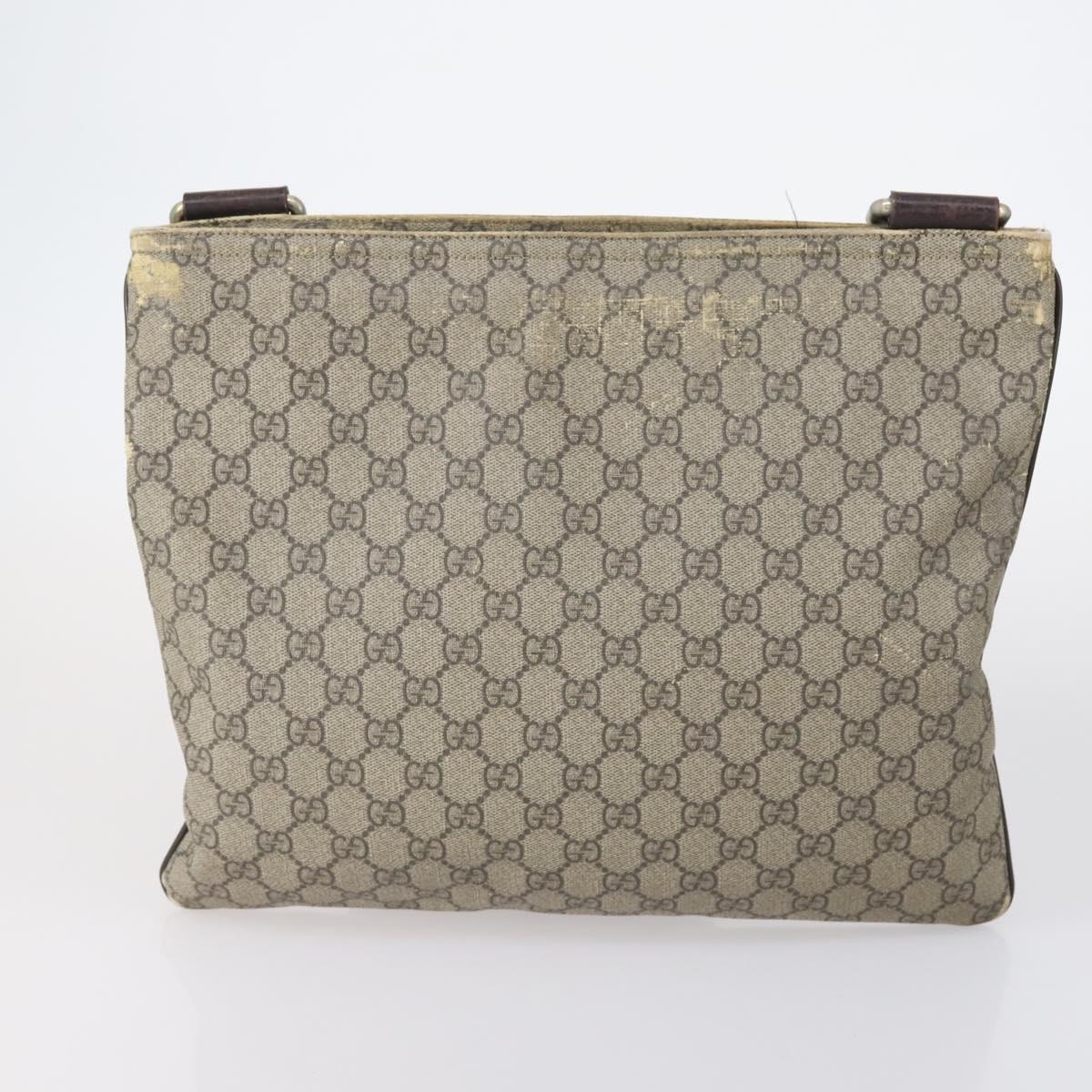 GUCCI GG Canvas Web Sherry Line Bag PVC Nylon 5 Set Red Beige Auth bs30286