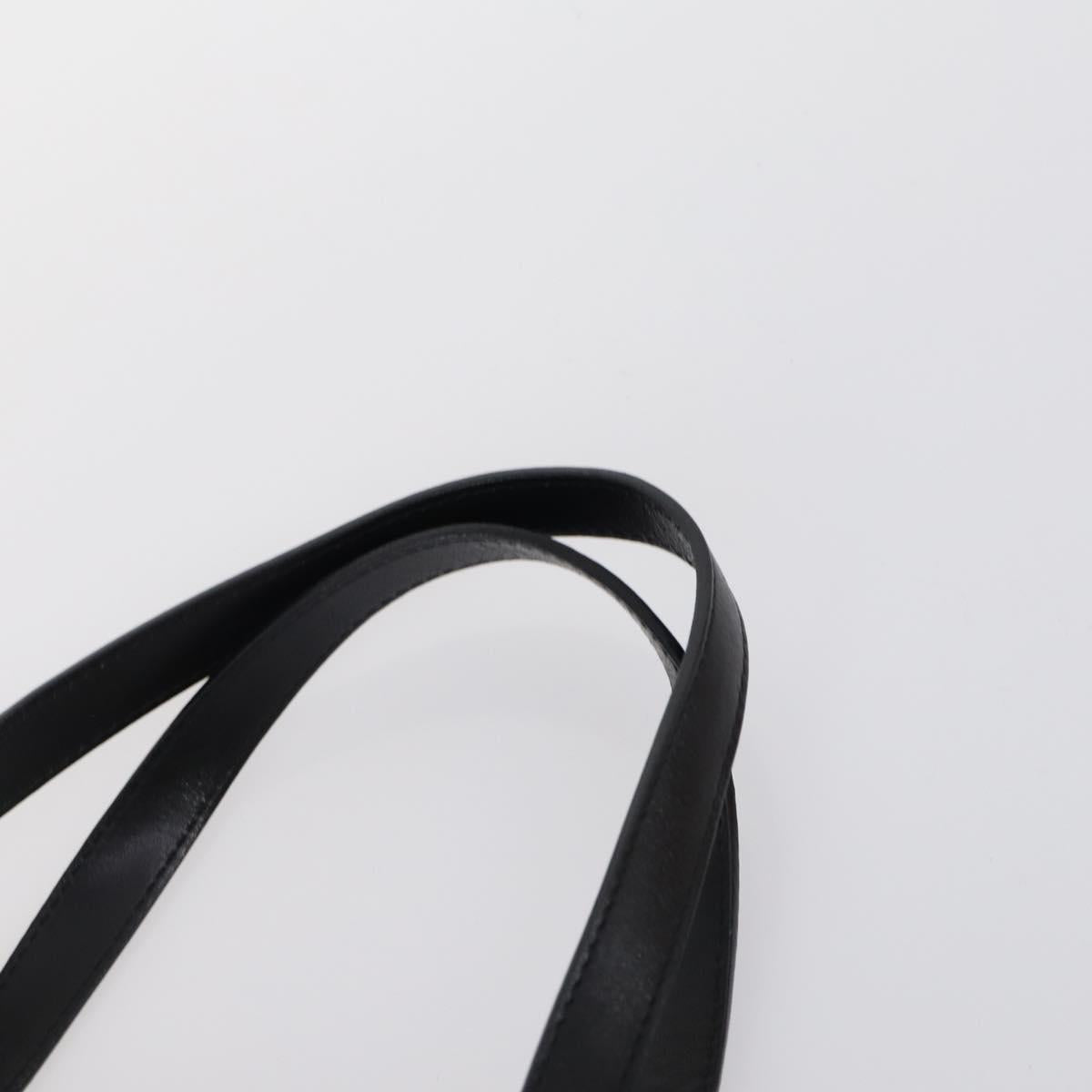 CELINE C Macadam Canvas Bag Nylon PVC Canvas Suede 4 Set Beige Auth bs30289