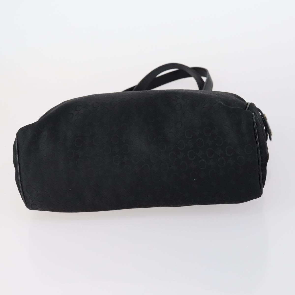 CELINE C Macadam Canvas Bag Nylon PVC Canvas Suede 4 Set Beige Auth bs30289