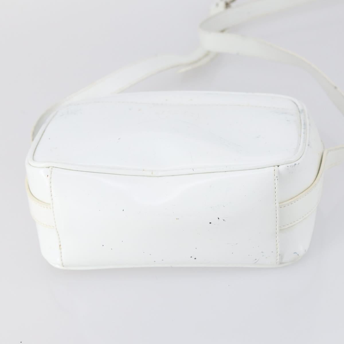 GUCCI Shoulder Bag PVC Suede Leather 5Set Black White Brown Auth bs30297