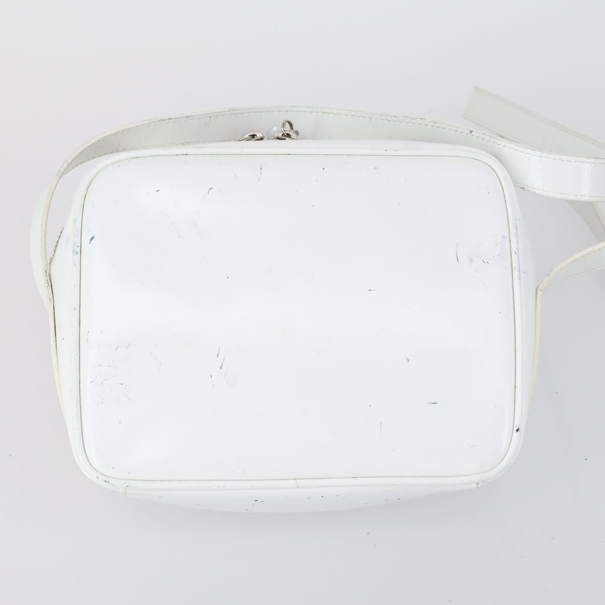 GUCCI Shoulder Bag PVC Suede Leather 5Set Black White Brown Auth bs30297