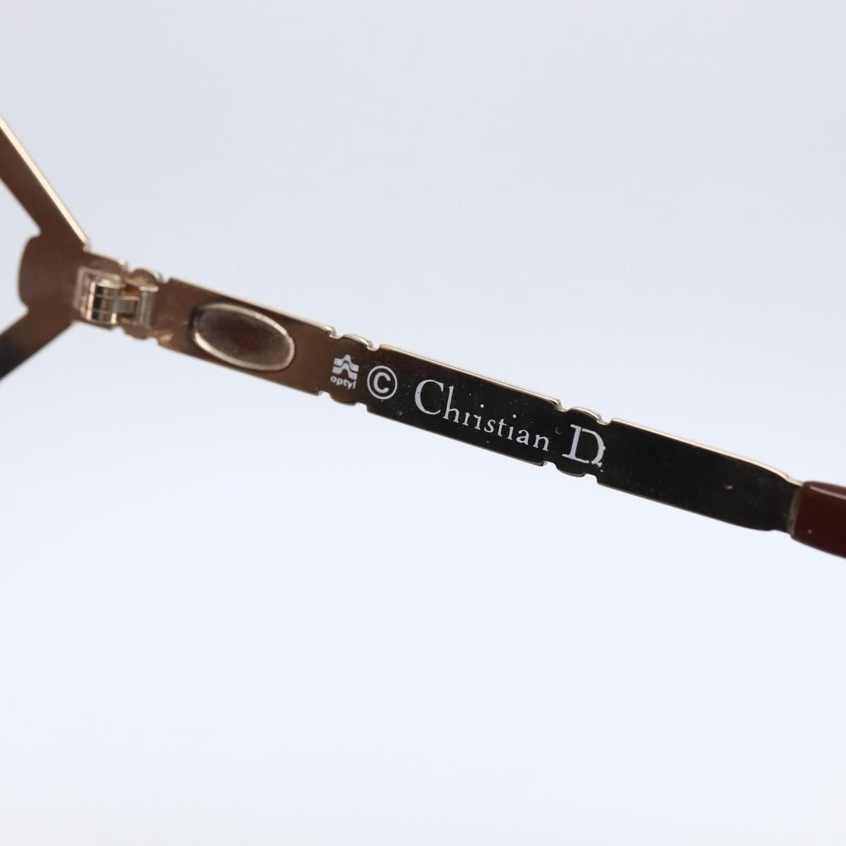 Christian Dior Sunglasses Plastic Brown Auth bs30299