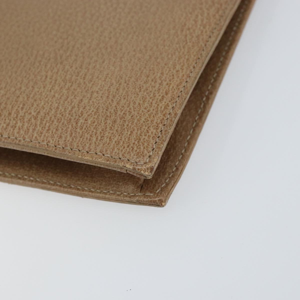 GUCCI Tote Bag Leather Beige 002 1047 Auth bs30322