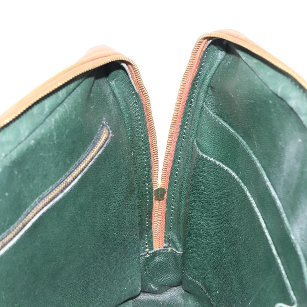 LOUIS VUITTON Epi Porte Documents Voyage Business Bag Brown M54478 Auth bs30327