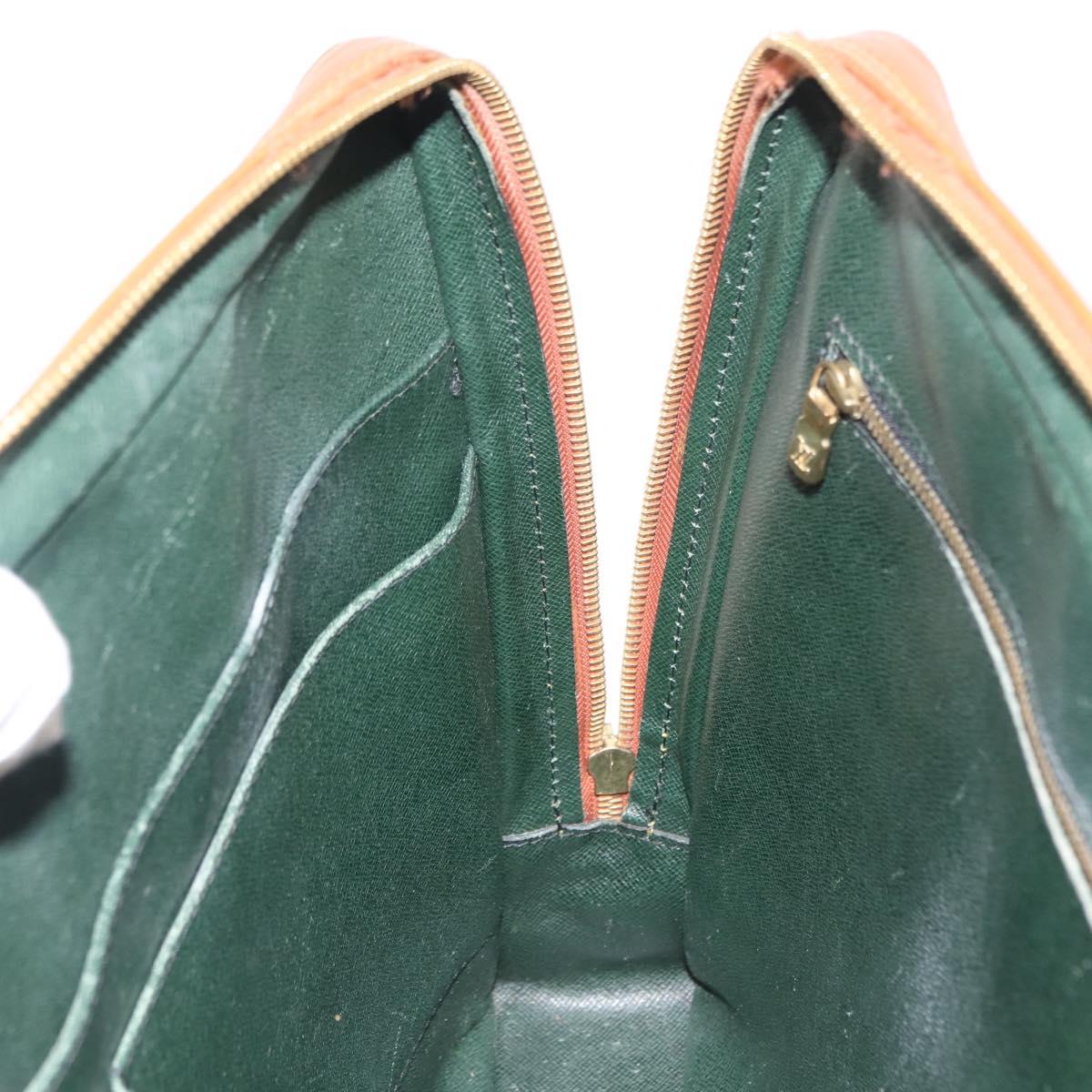 LOUIS VUITTON Epi Porte Documents Voyage Business Bag Brown M54478 Auth bs30327