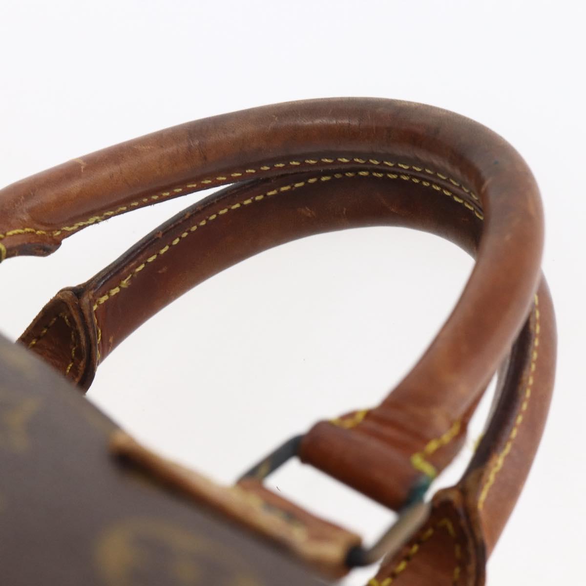 LOUIS VUITTON Monogram Speedy 35 Hand Bag M41524 LV Auth bs30349