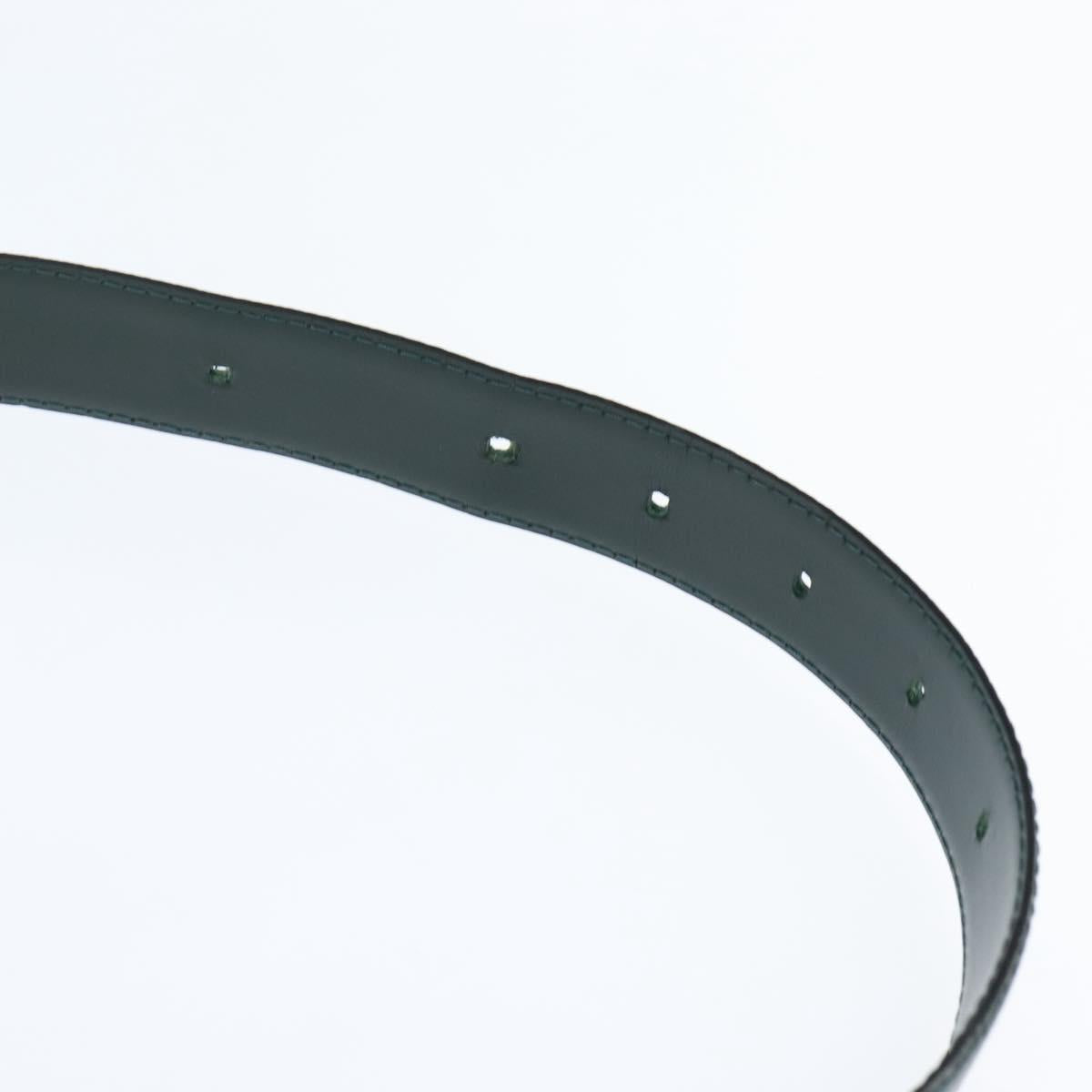 LOUIS VUITTON Taiga Leather Ceinture Classic Belt 41.7"" Epicea LV Auth bs30354