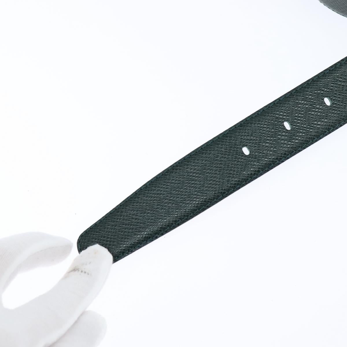 LOUIS VUITTON Taiga Leather Ceinture Classic Belt 41.7"" Epicea LV Auth bs30354