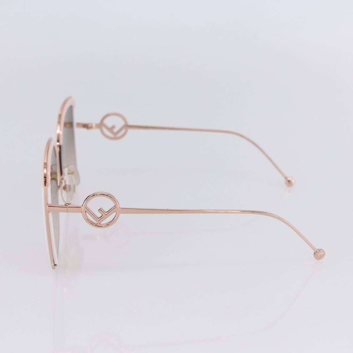 FENDI Sunglasses plastic Pink Auth bs30356