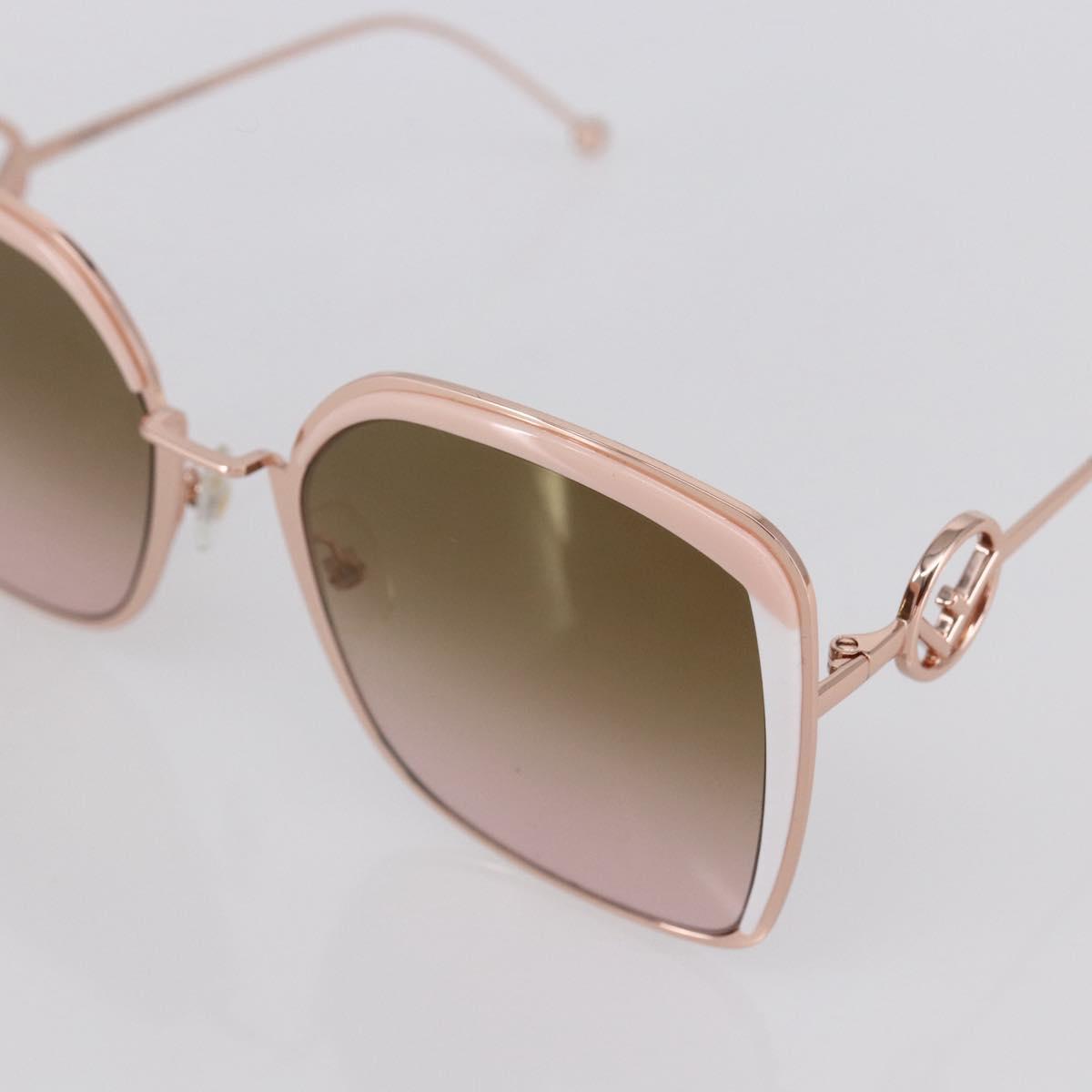 FENDI Sunglasses plastic Pink Auth bs30356