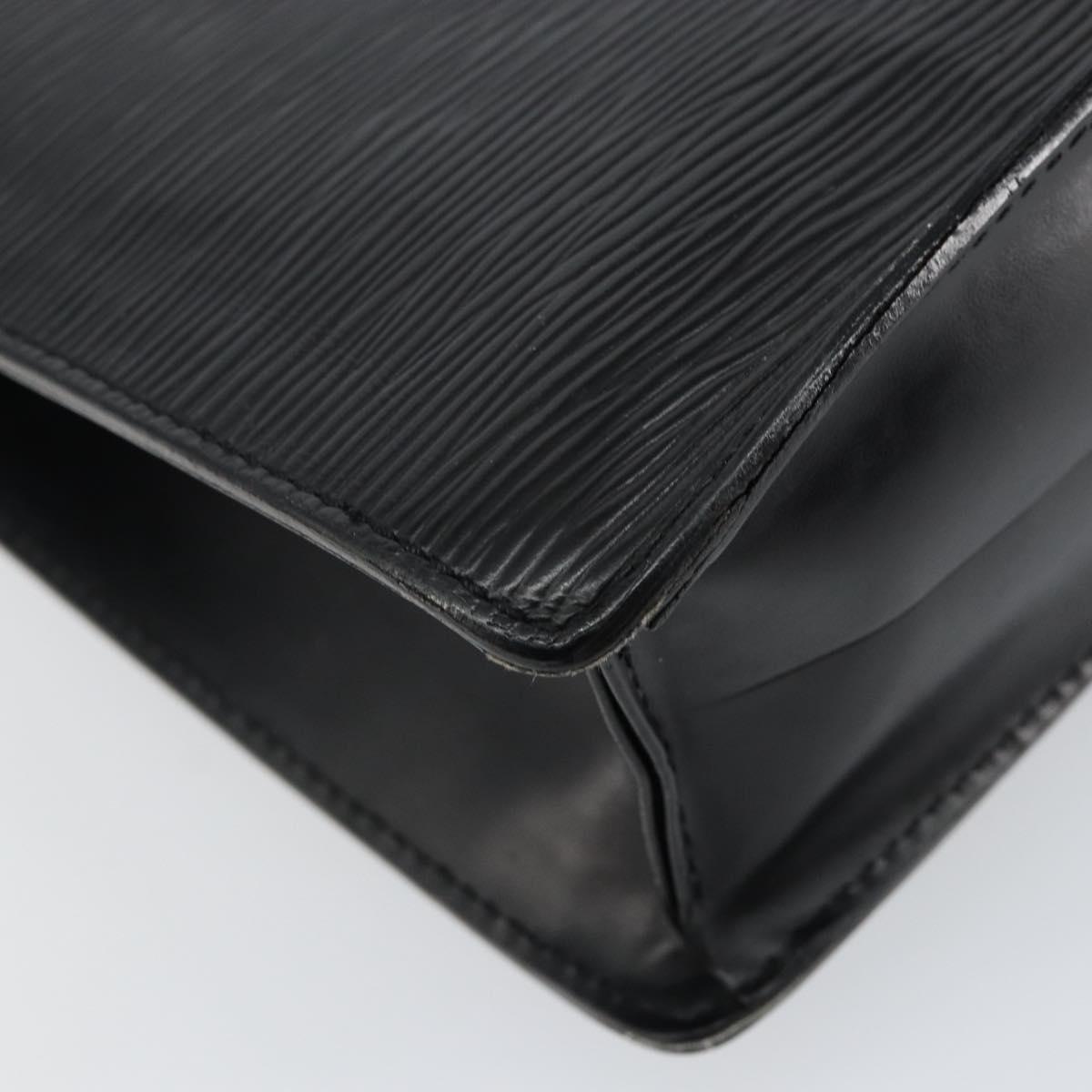 LOUIS VUITTON Epi Monceau 28 Hand Bag Black M52122 LV Auth bs30382