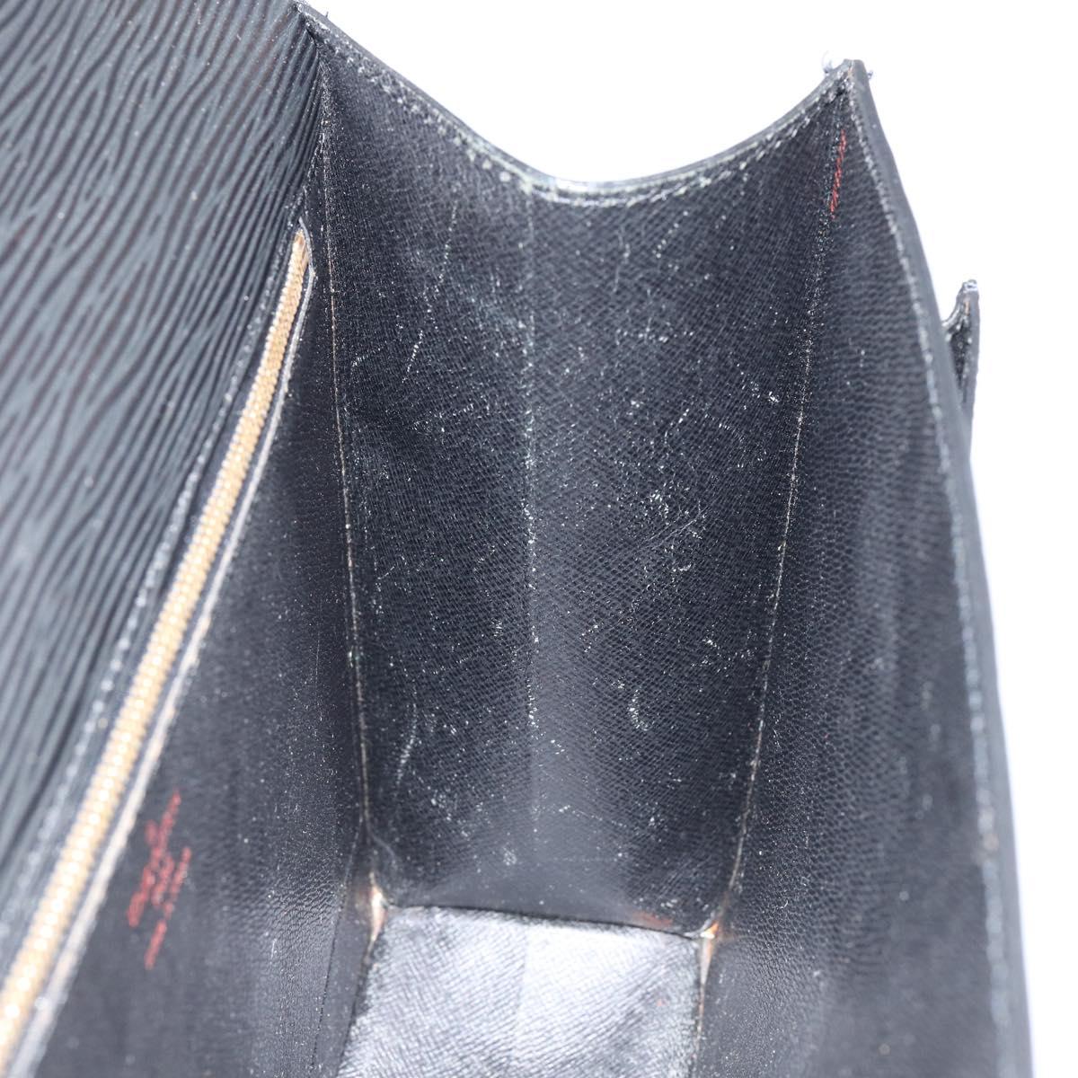 LOUIS VUITTON Epi Monceau 28 Hand Bag Black M52122 LV Auth bs30382