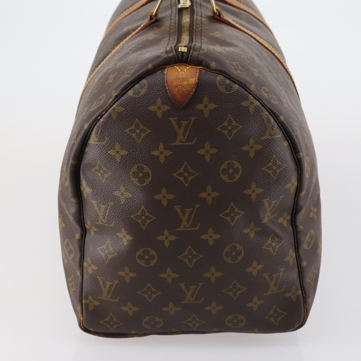 LOUIS VUITTON Monogram Keepall 50 Boston Bag M41426 LV Auth bs30384