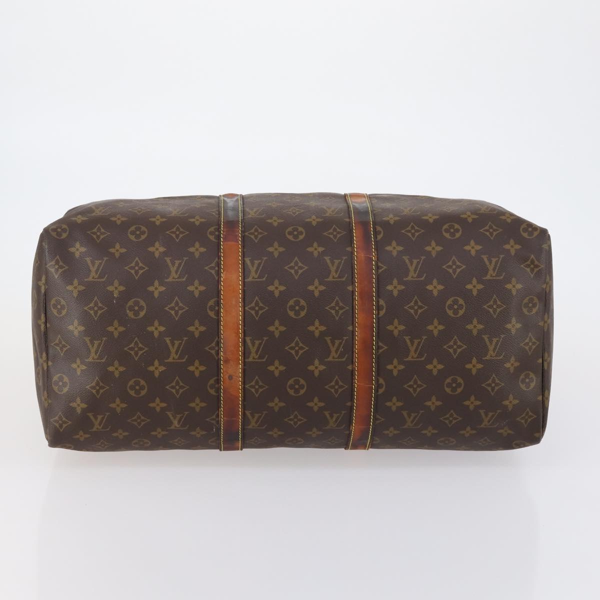 LOUIS VUITTON Monogram Keepall 50 Boston Bag M41426 LV Auth bs30384
