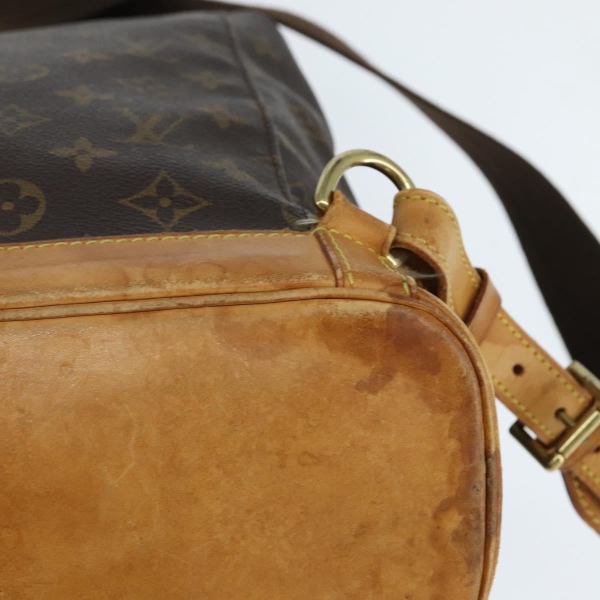 LOUIS VUITTON Monogram Montsouris GM Backpack M51135 LV Auth bs30387