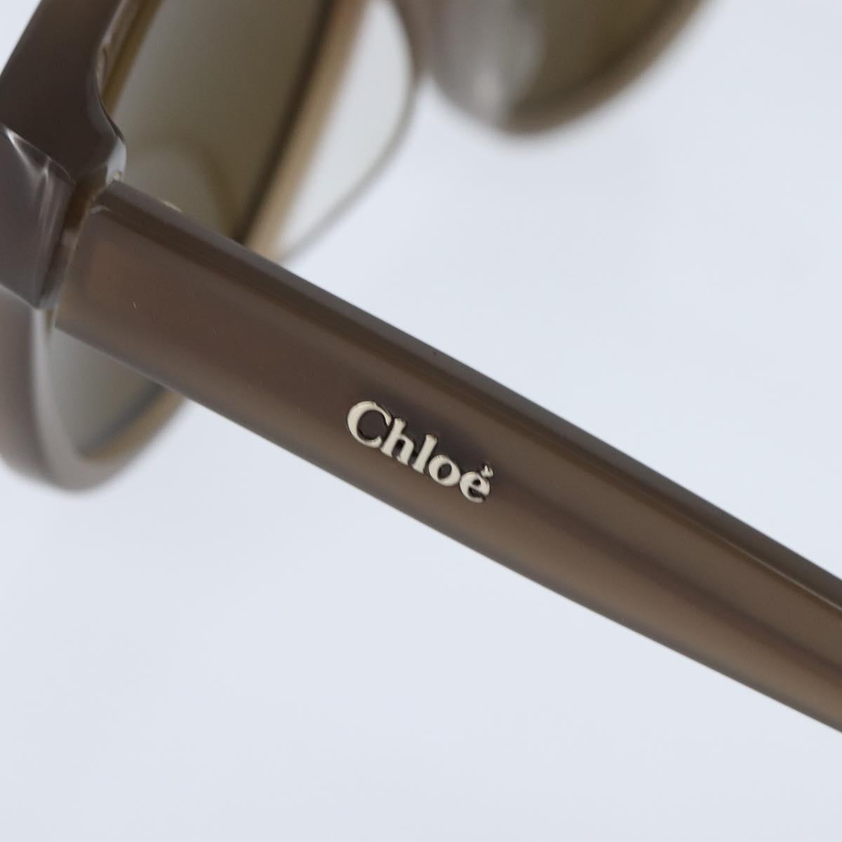 Chloe Sunglasses plastic Brown Auth bs30390
