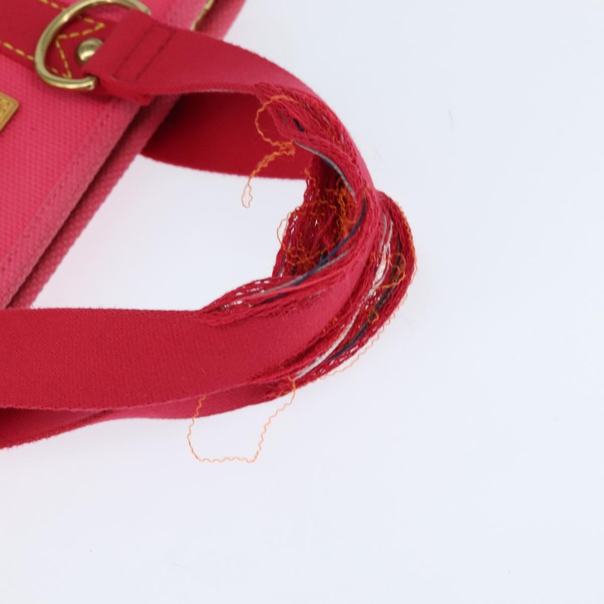 LOUIS VUITTON Antigua Cabas PM Hand Bag Rouge Pink M40088 LV Auth bs30428