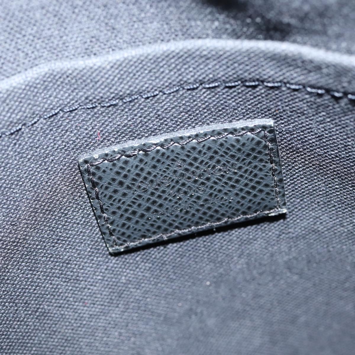 LOUIS VUITTON Taiga Andrei Shoulder Bag Ardoise M32482 LV Auth bs30447