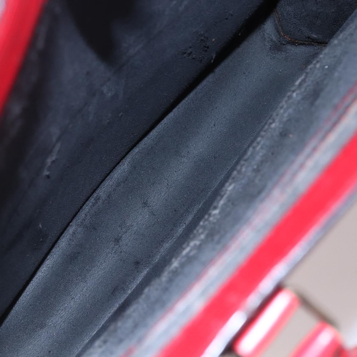 LOUIS VUITTON Epi Sac PlatPM Hand Bag Red M5274E LV Auth bs30455