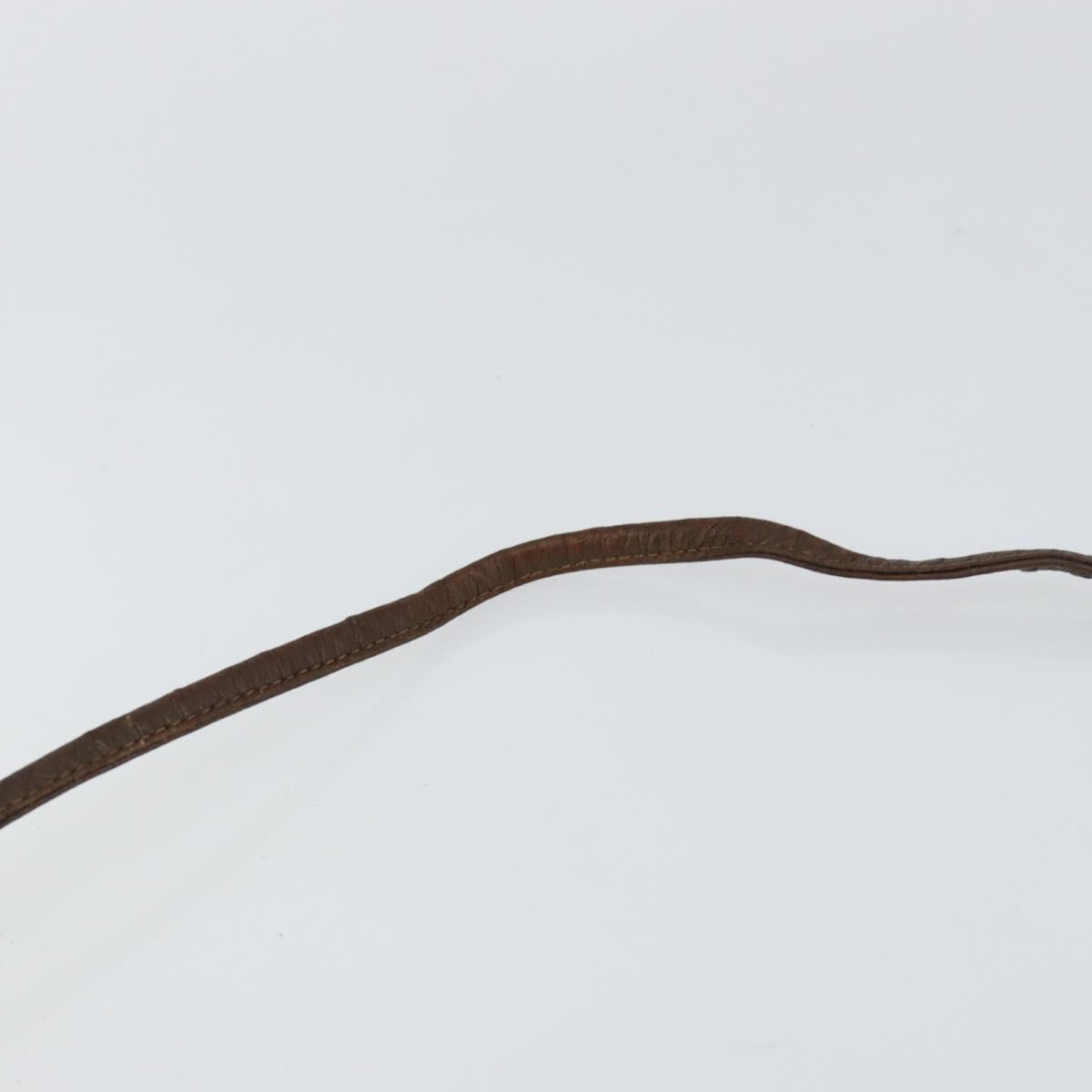 GUCCI GG Supreme Web Sherry Line Bag PVC Beige Gold 904 02 047 Auth bs30496