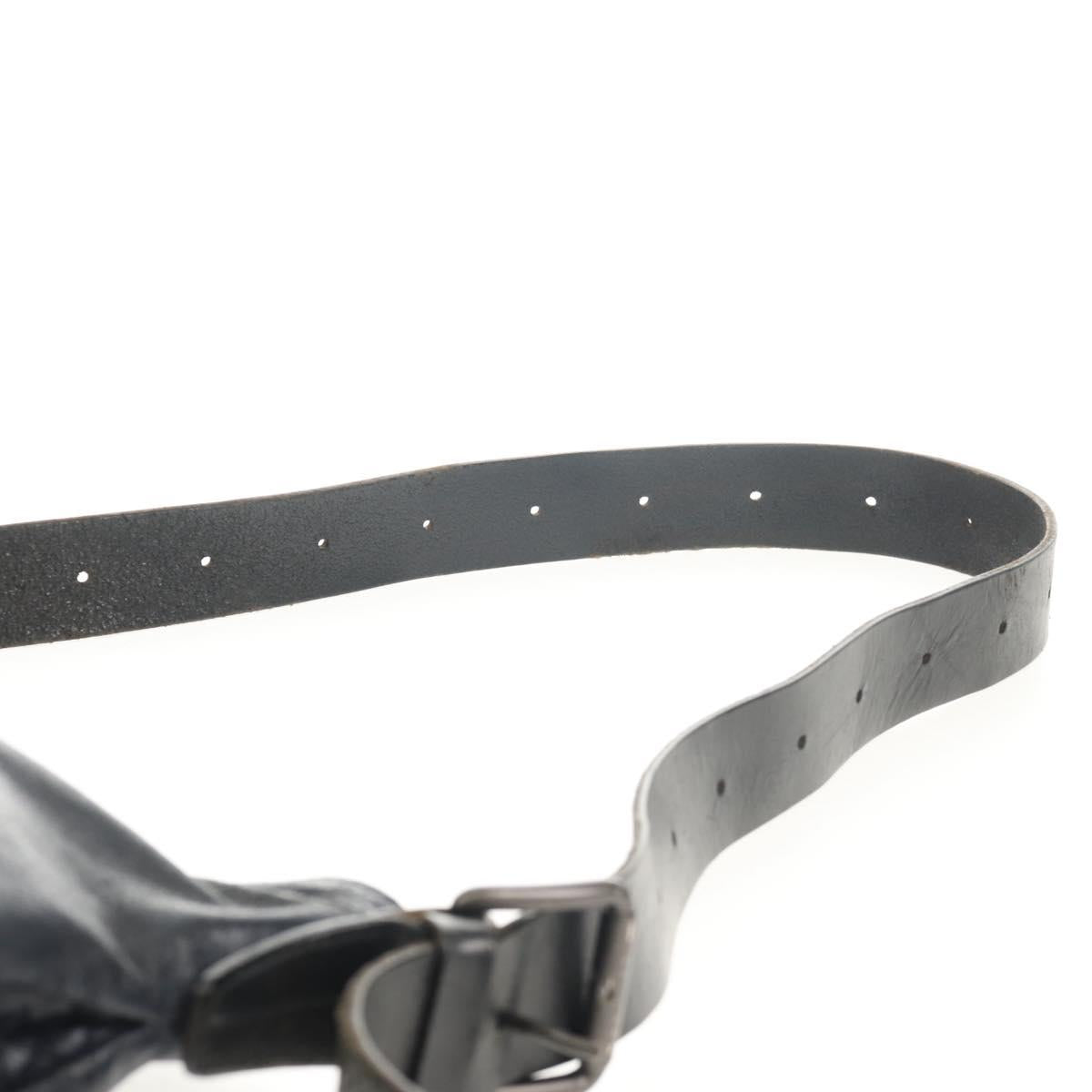 BOTTEGA VENETA INTRECCIATO Shoulder Bag Leather Navy Auth bs30505