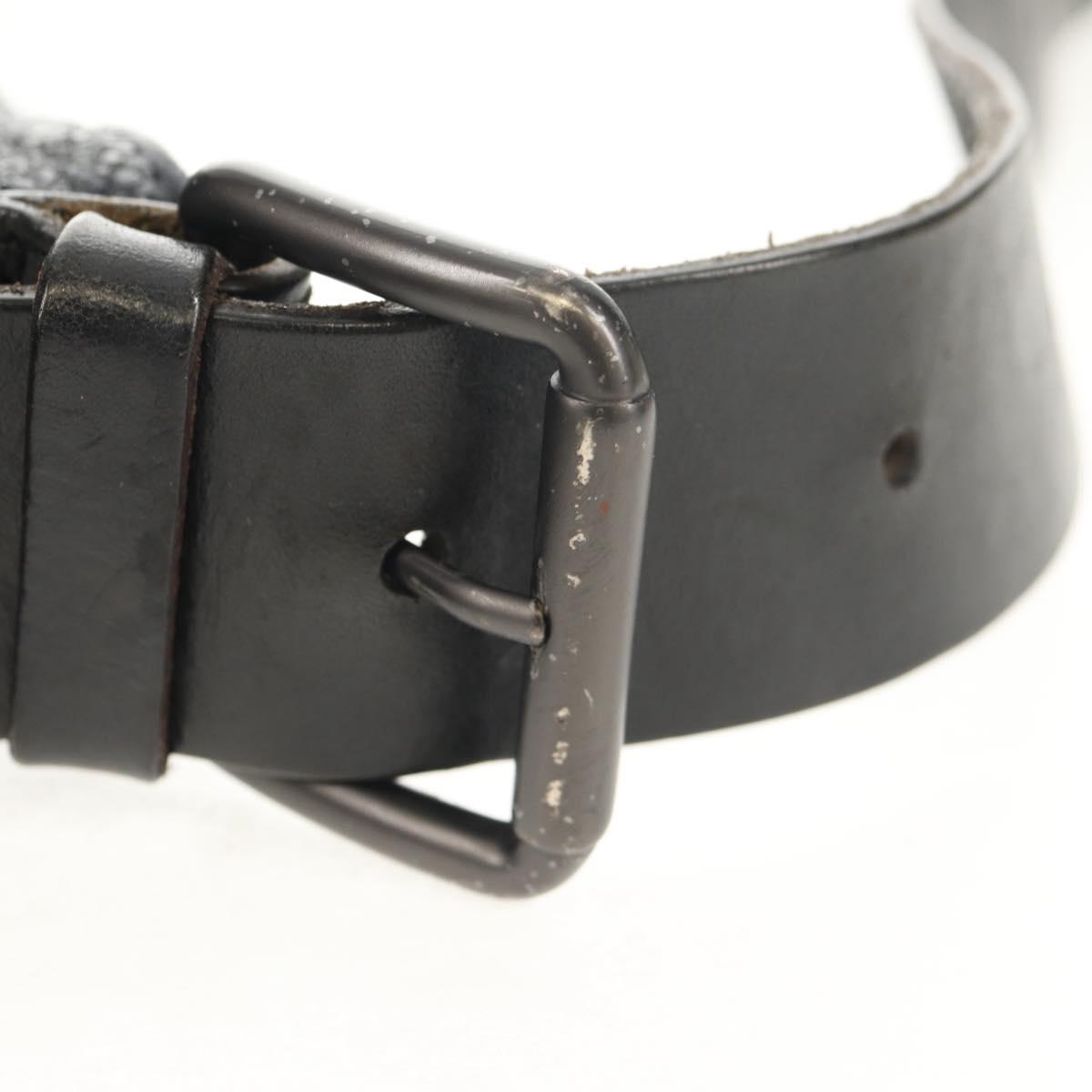 BOTTEGA VENETA INTRECCIATO Shoulder Bag Leather Navy Auth bs30505