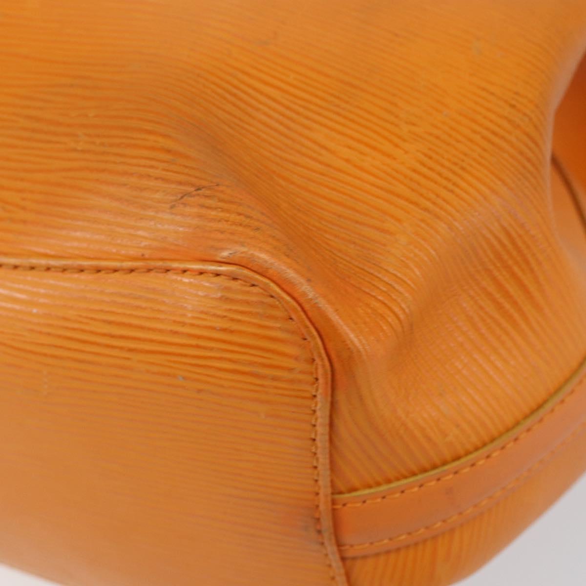 LOUIS VUITTON Epi Mandala MM Shoulder Bag Orange Mandarin M5889H LV Auth bs30515