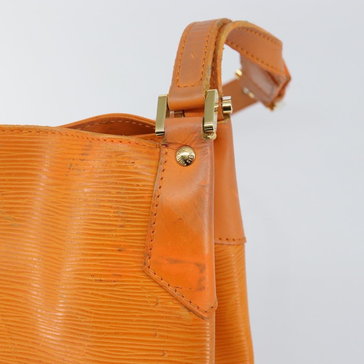 LOUIS VUITTON Epi Mandala MM Shoulder Bag Orange Mandarin M5889H LV Auth bs30515