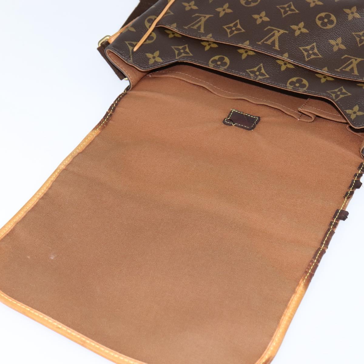 LOUIS VUITTON Monogram Messenger Bosphore PM Shoulder Bag M40106 LV Auth bs30521