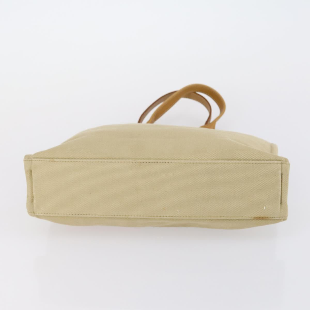 BURBERRY Burberry Nova Check Hand Bag Canvas PVC 4 Set Beige Red Auth bs30523