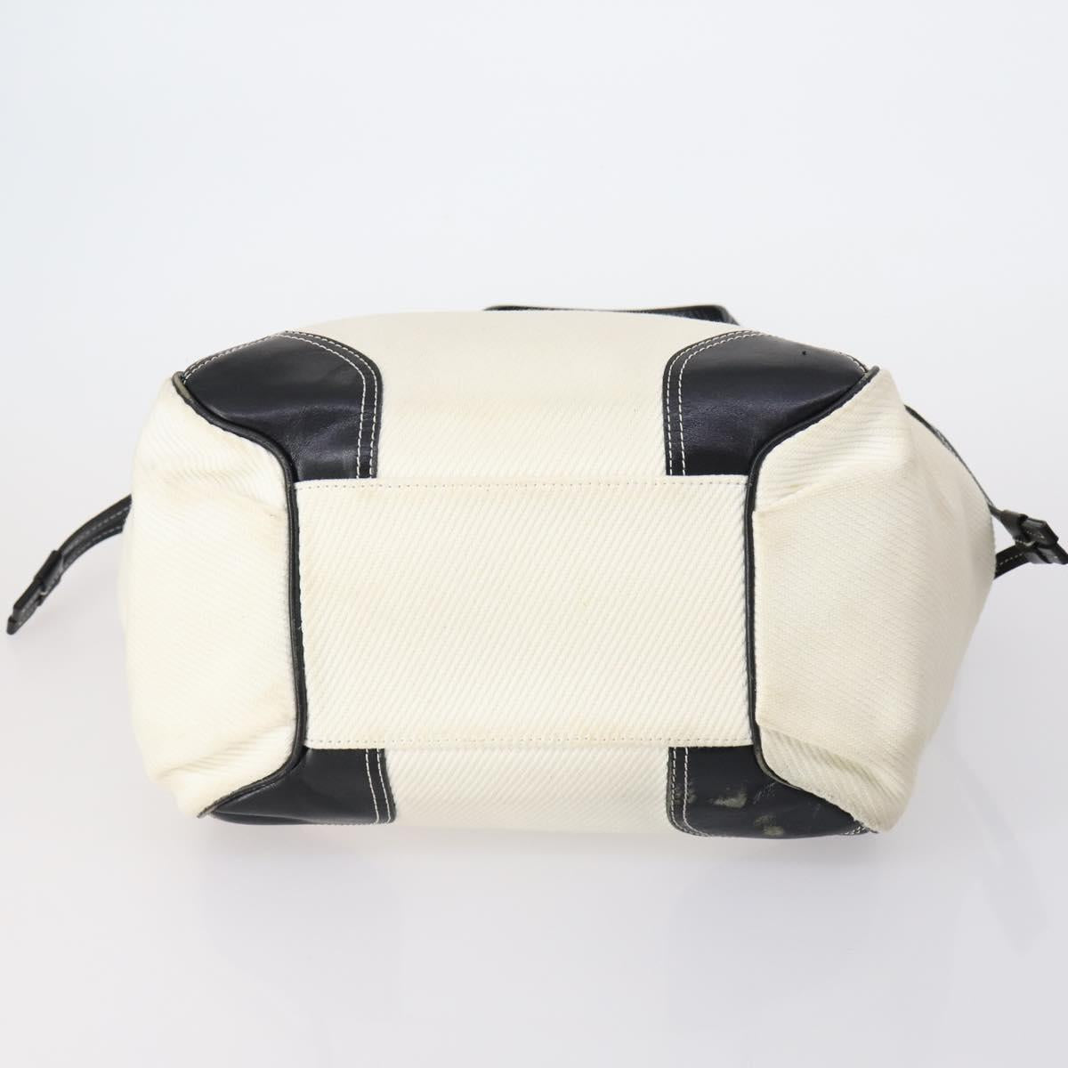 BURBERRY Burberry Nova Check Hand Bag Canvas PVC 4 Set Beige Red Auth bs30523