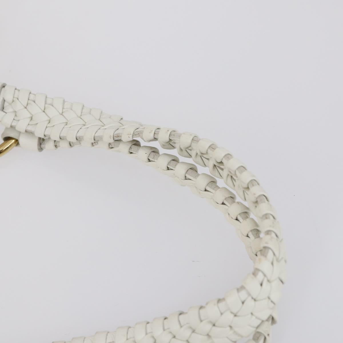 Salvatore Ferragamo Shoulder Bag Canvas 4 Set Pink Khaki white Auth bs30525