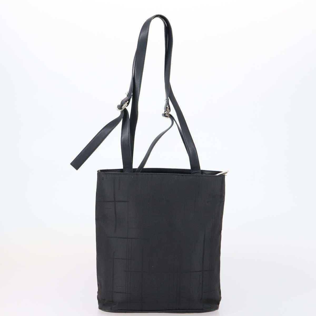 Salvatore Ferragamo Bag Leather Canvas Nylon 4 Set Black Red yellow Auth bs30526