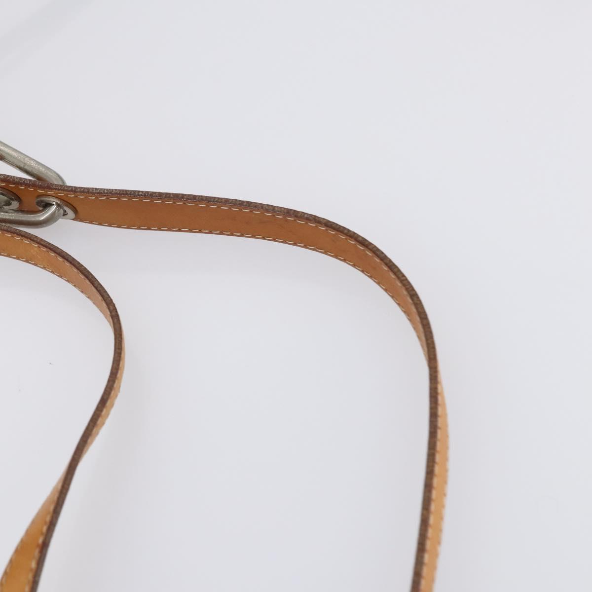 Salvatore Ferragamo Burberry Shoulder Bag Leather 4 Set Black Brown Auth bs30527