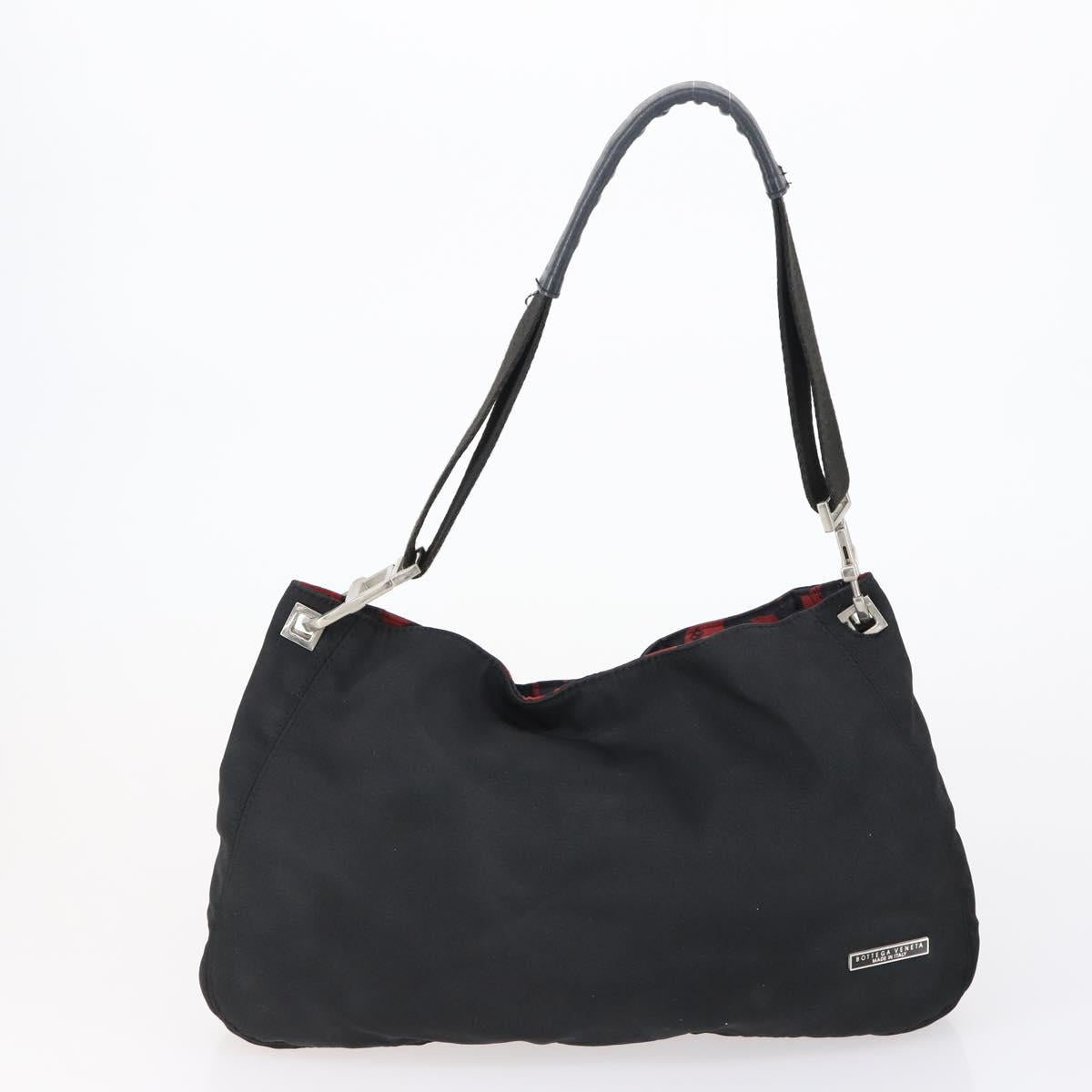 BOTTEGA VENETA Shoulder Bag Suede Nylon PVC 4 Set Beige Black Green Auth bs30535