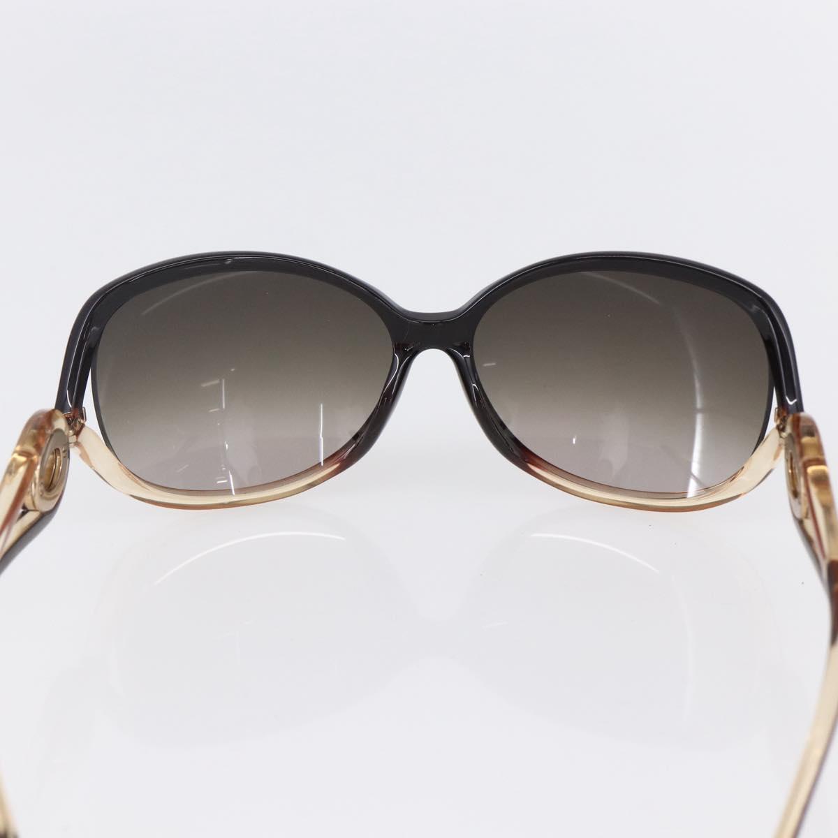 Christian Dior Sunglasses plastic Brown Auth bs30538